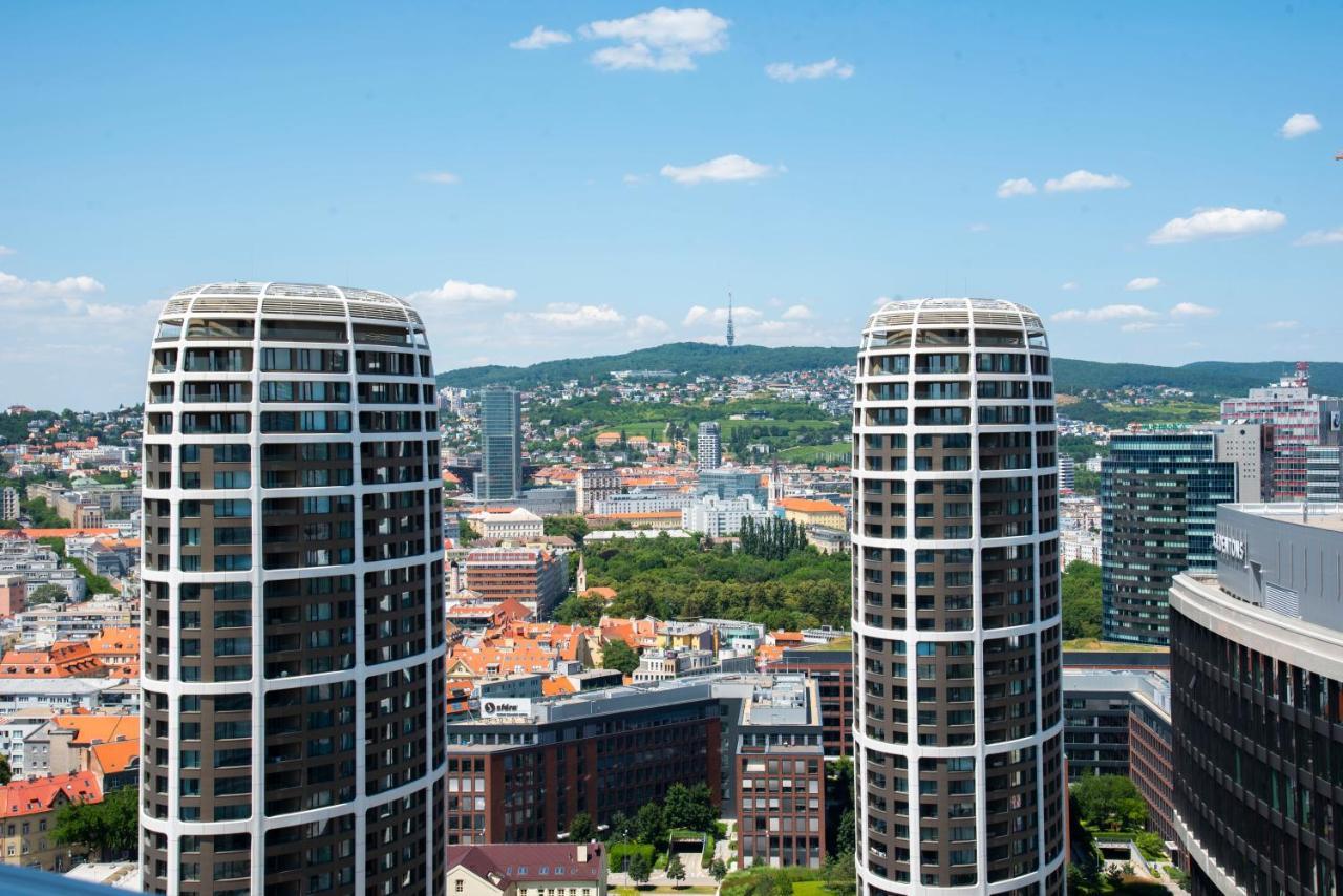 Apartament Luxury 1Bdrm On The 28Th Floor Bratysława Zewnętrze zdjęcie