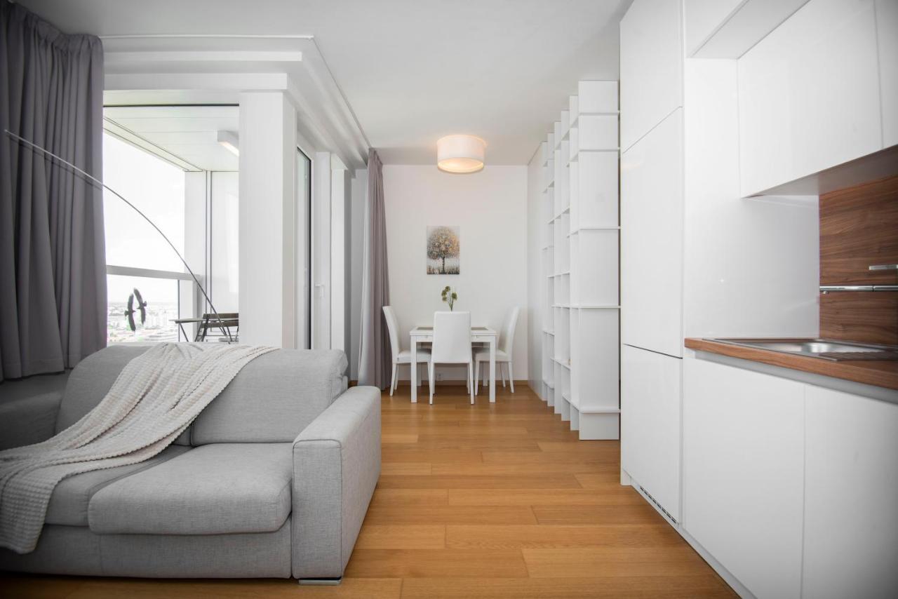 Apartament Luxury 1Bdrm On The 28Th Floor Bratysława Zewnętrze zdjęcie