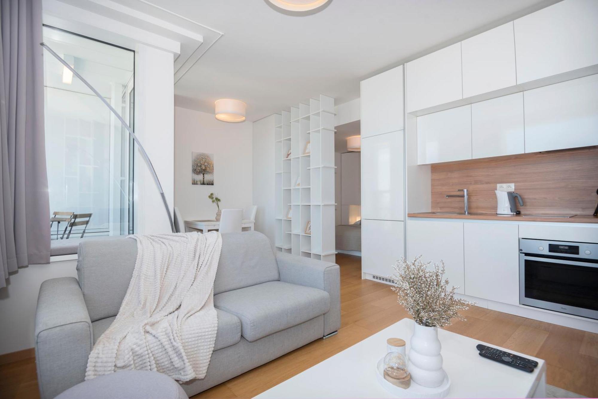 Apartament Luxury 1Bdrm On The 28Th Floor Bratysława Zewnętrze zdjęcie