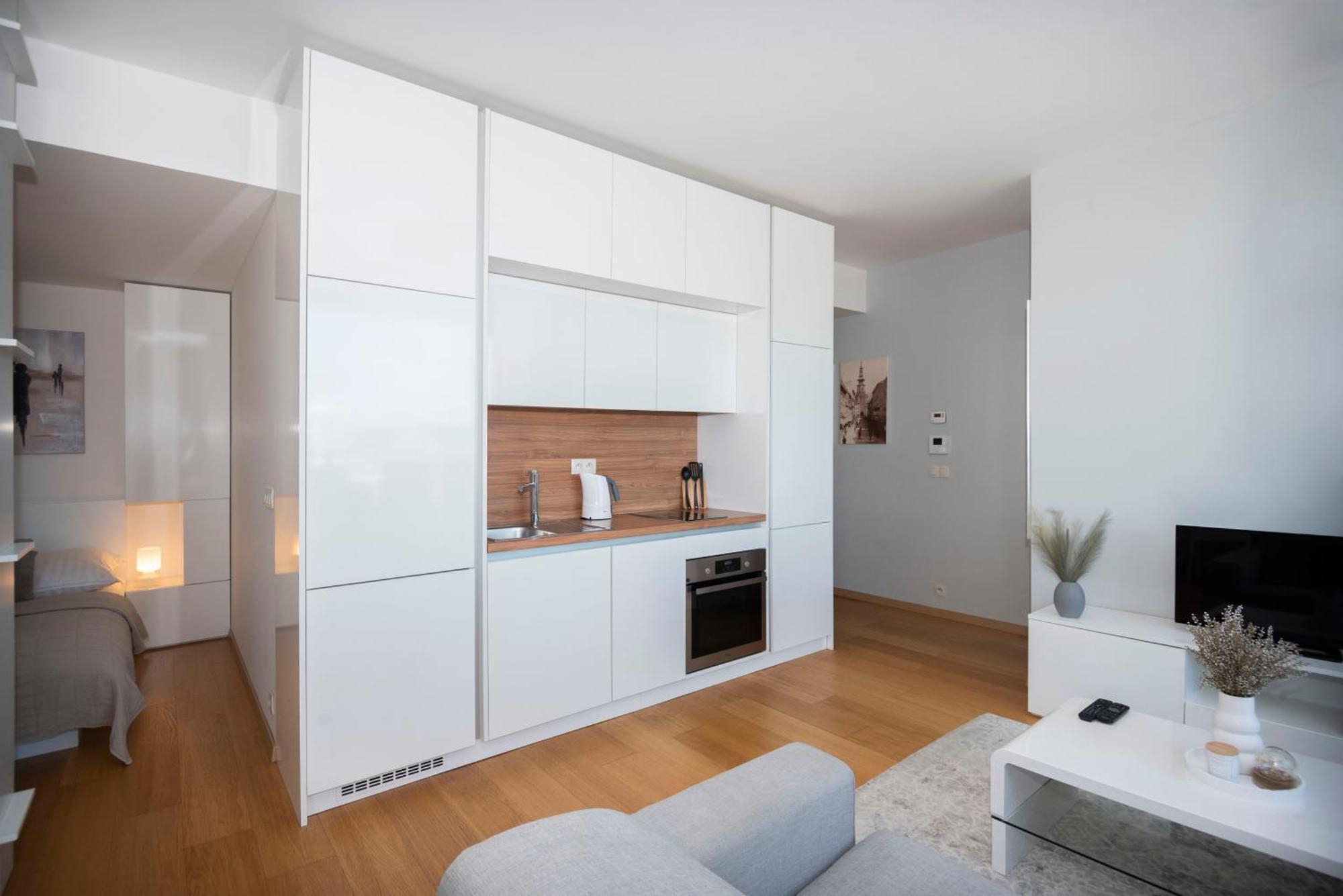 Apartament Luxury 1Bdrm On The 28Th Floor Bratysława Zewnętrze zdjęcie